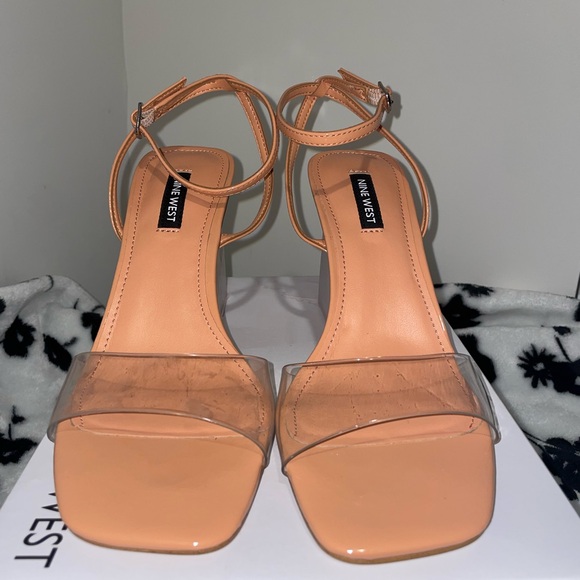 NineWest  Clear Heels - Picture 3 of 5